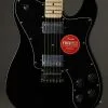 Squier Affinity Series™ Telecaster® Deluxe, Maple Fingerboard, Black Pickguard, Black New