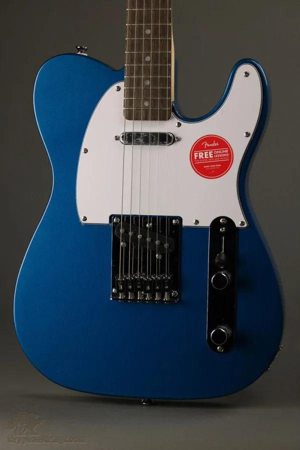 Squier Affinity Series™ Telecaster®, Laurel Fingerboard, White Pickguard, Lake Placid Blue