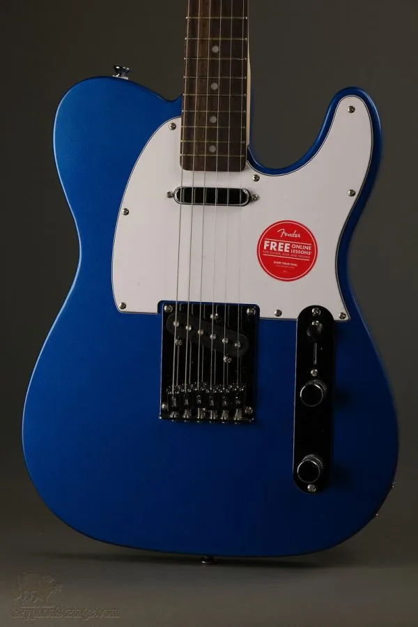 Squier Affinity Series™ Telecaster®, Laurel Fingerboard, White Pickguard, Lake Placid Blue – New