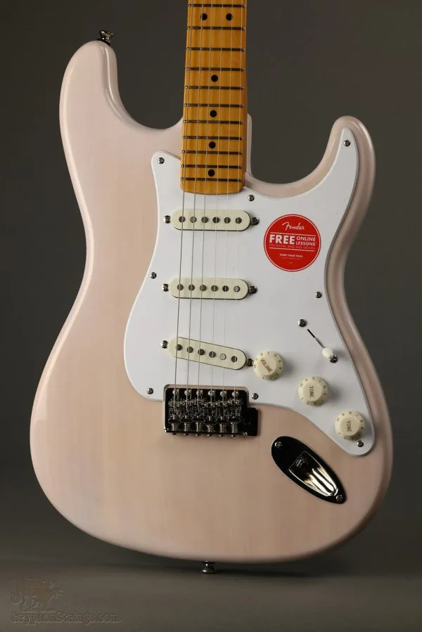 Squier Classic Vibe ’50s Stratocaster®, Maple Fingerboard, White Blonde New