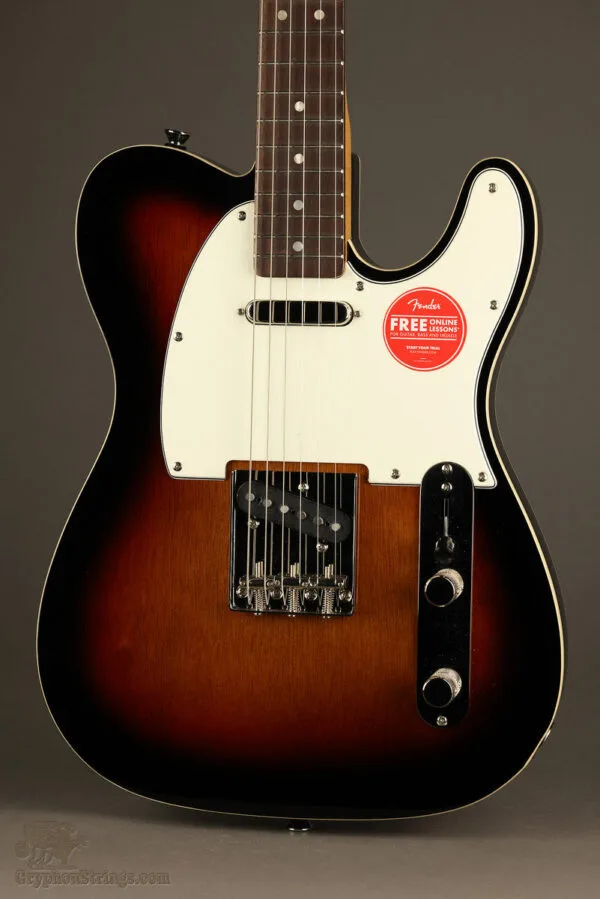 Squier Classic Vibe ’60s Custom Telecaster®, Laurel Fingerboard, 3-Color Sunburst – New