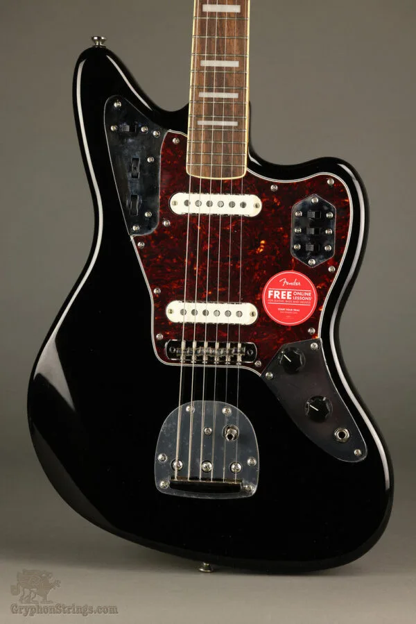 Squier Classic Vibe ’70s Jaguar®, Laurel Fingerboard, Black – New