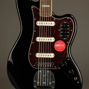 Squier Classic Vibe Bass VI, Laurel Fingerboard, Black – New