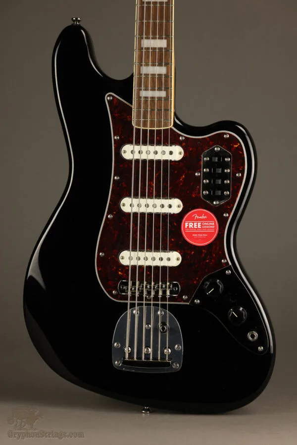 Squier Classic Vibe Bass VI, Laurel Fingerboard, Black – New