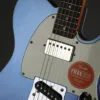 Squier Classic Vibe™ Custom Telecaster® SH with Bigsby, Parchment Pickguard, Lake Placid Blue – New