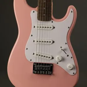 Squier Mini Stratocaster®, Laurel Fingerboard, Shell Pink – New