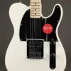 Squier Sonic® Esquire® H, Maple Fingerboard, Black Pickguard, Arctic White – New