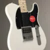 Squier Sonic® Esquire® H, Maple Fingerboard, Black Pickguard, Arctic White – New