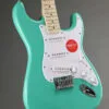 Squier Sonic® Stratocaster® HT, Maple Fingerboard, White Pickguard, Sea Foam Green – New