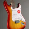 Squier Sonic® Stratocaster®, Laurel Fingerboard, White Pickguard, Sienna Sunburst – New