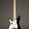 Squier Sonic® Stratocaster® Left-Handed, Maple Fingerboard, White Pickguard, Black – New