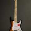 Squier Sonic™ Stratocaster®, Maple Fingerboard, White Pickguard, 2-Color Sunburst – New
