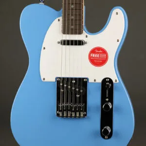 Squier Sonic® Telecaster®, Laurel Fingerboard, White Pickguard, California Blue – New