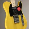 Squier Sonic® Telecaster®, Maple Fingerboard, Black Pickguard, Butterscotch Blonde – New