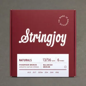 Stringjoy Naturals | Medium Gauge (13-56) Phosphor Bronze Acoustic Guitar Strings