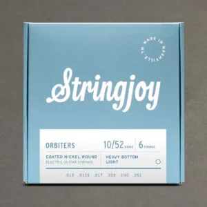 Stringjoy Orbiters | Heavy Bottom Light Gauge (10-52) Coated Nickel Wound Electric Guitar Strings