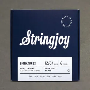 Stringjoy Signatures | Drop Tune Heavy Gauge (12-64) Nickel Wound Electric Guitar Strings