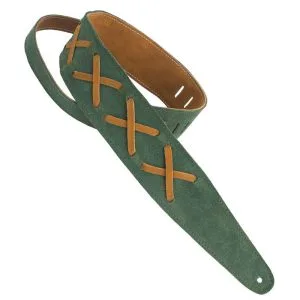 SUEDE X’s KELLY GREEN/BROWN