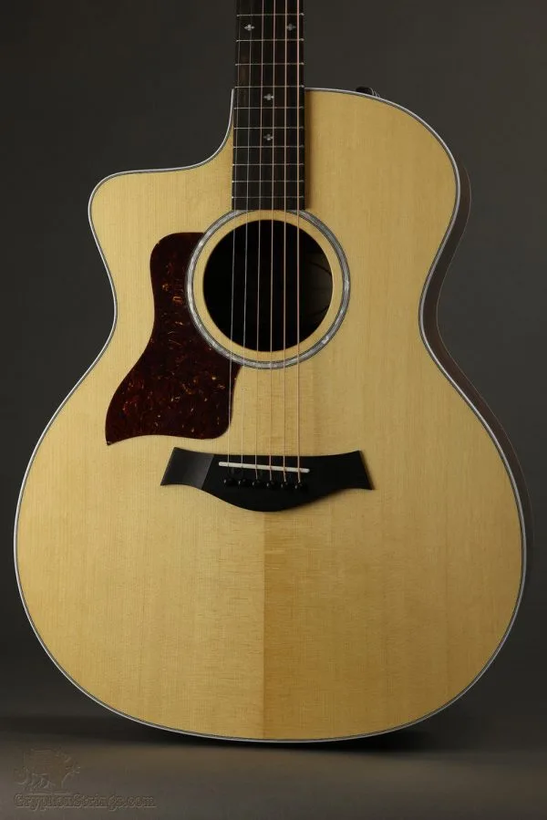 Taylor 214ce Deluxe Left Handed Acoustic Electric Guitar – New