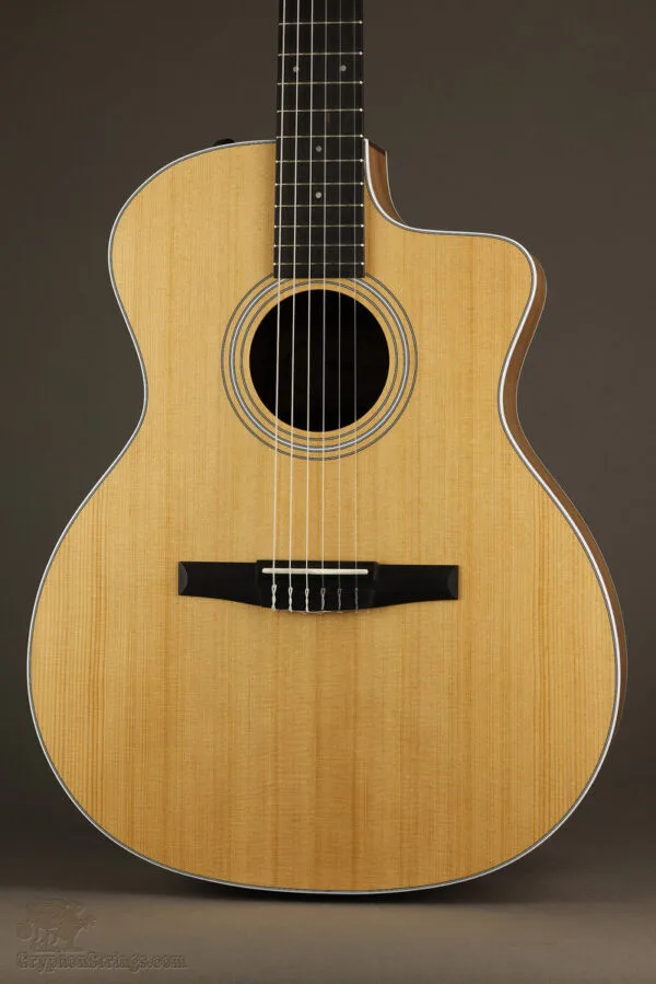 Taylor 214ce-N Nylon String Acoustic Electric Guitar – New