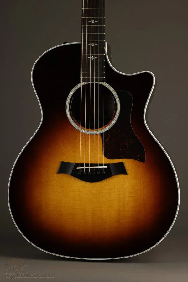 Taylor 414ce Tobacco Sunburst Acoustic Electric Guitar – New