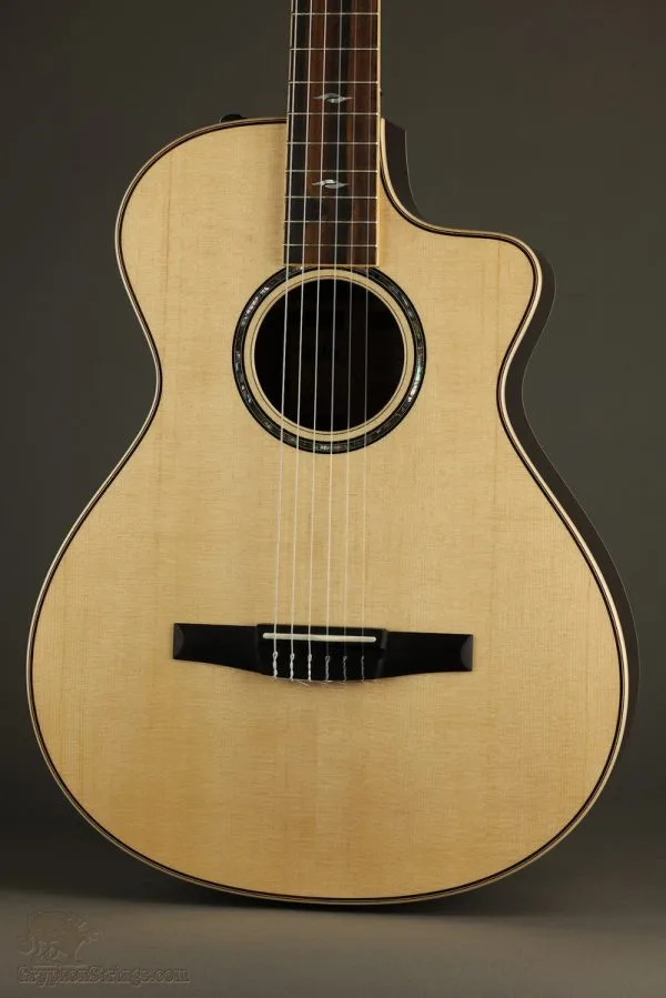 Taylor 812ce-N Nylon String Acoustic Electric Guitar – New