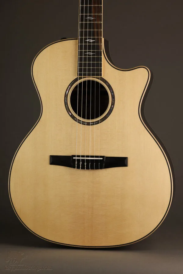 Taylor 814ce-N Nylon String Acoustic Electric Guitar – New