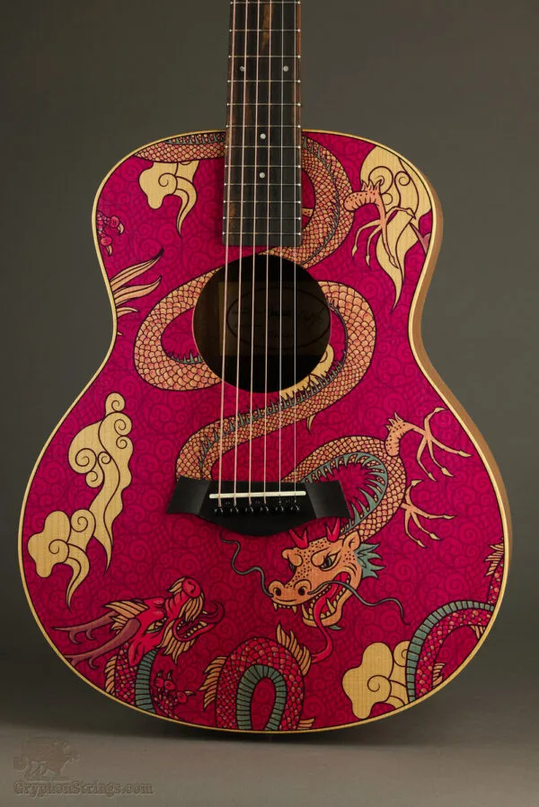 Taylor GS Mini-e Special Edition Dragon Acoustic Electric Guitar – New