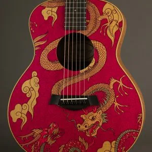 Taylor GS Mini-e Special Edition Dragon Acoustic Electric Guitar – New