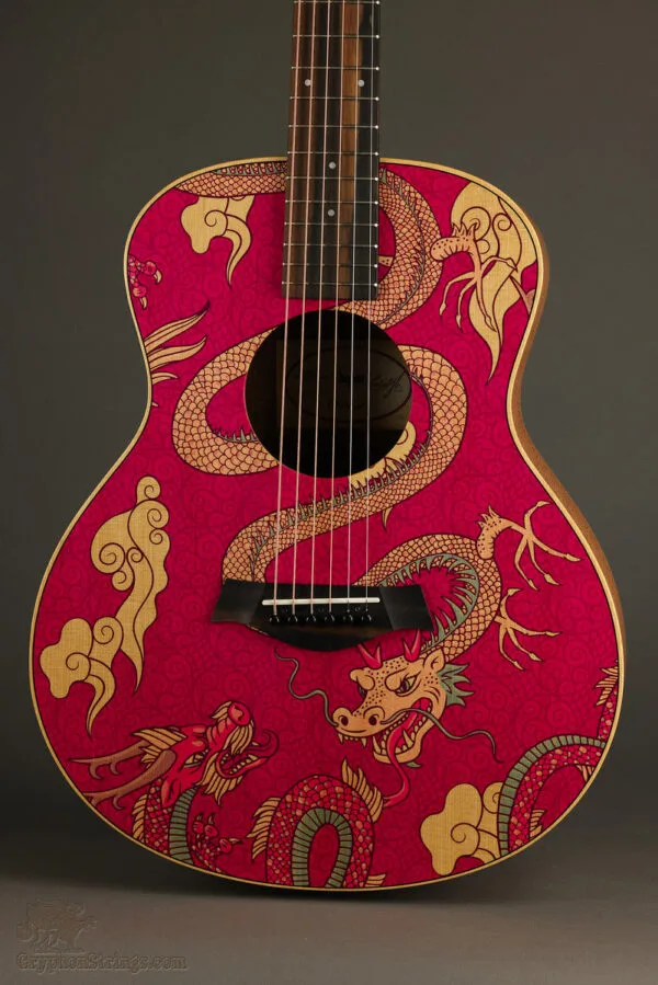 Taylor GS Mini-e Special Edition Dragon Acoustic Electric Guitar – New