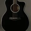 Taylor Guitars 214ce-BLK DLX Grand Auditorium Steel String Acoustic Guitar New