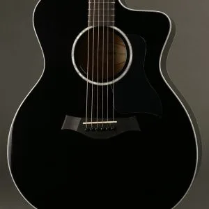 Taylor Guitars 214ce-BLK DLX Grand Auditorium Steel String Acoustic Guitar New