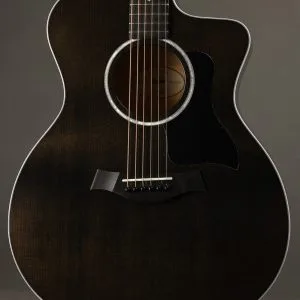 Taylor Guitars 214ce DLX Transparent Grey LTD Acoustic Electric Guitar New