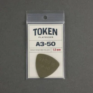 Token A3-50 Large Triangle (1.27mm) Green Pick