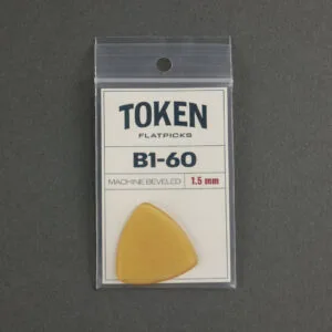 Token B1-60 Small Triangle (1.52 mm) Amber Pick