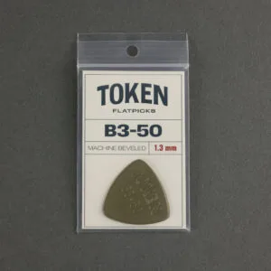 Token B3-50 Small Triangle (1.27mm) Green Pick