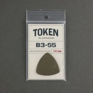 Token B3-55 Small Triangle (1.40 mm) Green Pick