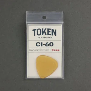 Token C1-60 Two-Round (1.52 mm) Amber Pick