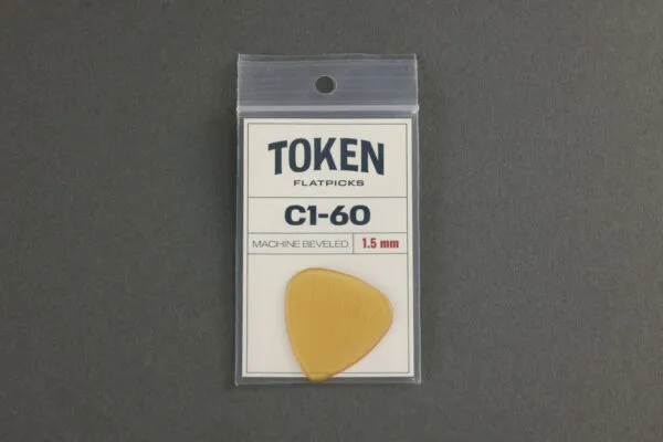 Token C1-60 Two-Round (1.52 mm) Amber Pick