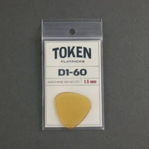 Token D1-60 All-Round (1.52 mm) Amber Pick
