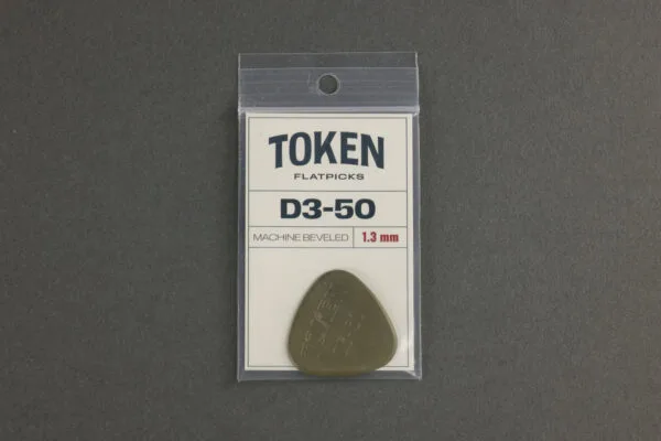 Token D3-50 All-Round (1.27 mm) Green Pick