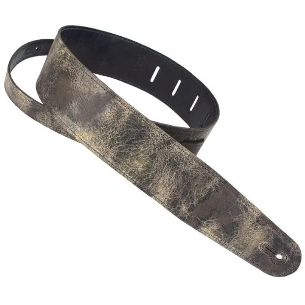 WEATHERED LEATHER DISTRESSED BLACK